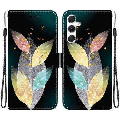 Samsung Galaxy S25 Plus Butterfly Leaves Case Wallet