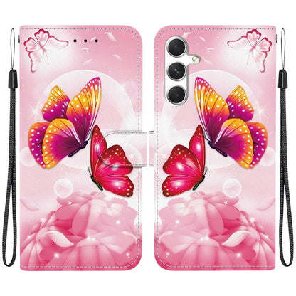 Samsung Galaxy S25 Plus Pink Butterfly Case Wallet