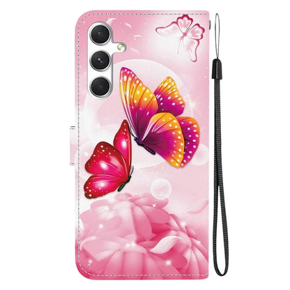 Samsung Galaxy S25 Plus Pink Butterfly Case Wallet