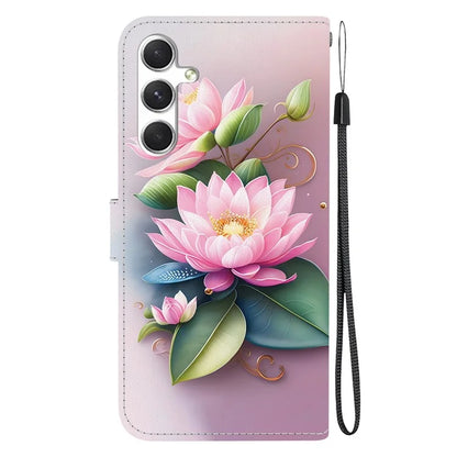 Samsung Galaxy S25 Plus Lotus Case Wallet