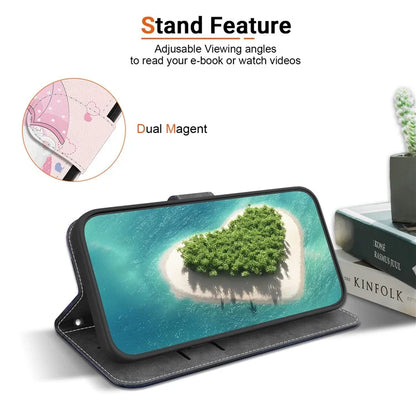 Samsung Galaxy S25 Couple Bear Case Wallet