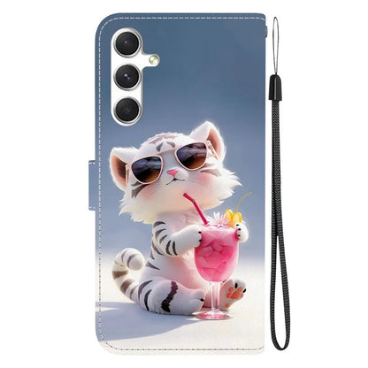 Samsung Galaxy S25 Chilling Tiger Case Wallet