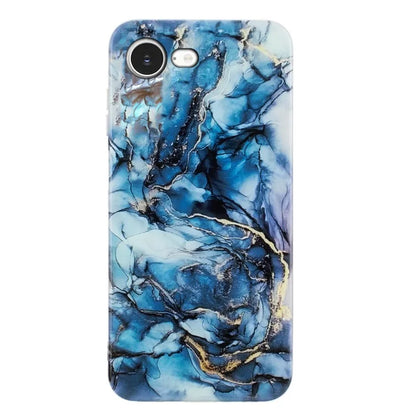 iPhone 16e Noble Navy Marble Case