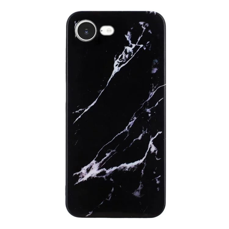 iPhone 16e Midnight Stone Marble Case