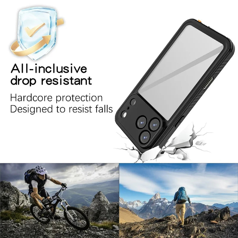 iPhone 17 Pro Max Waterproof Case MagSafe IP68