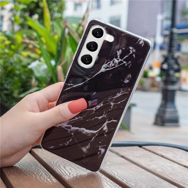 Samsung Galaxy S23 Plus Midnight Stone Marble Case