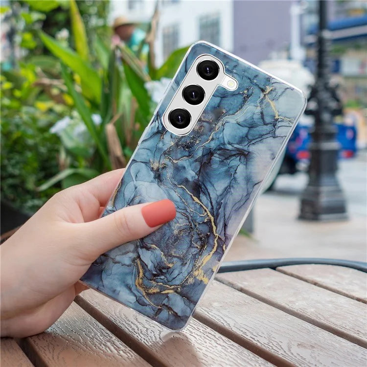Samsung Galaxy S23 Plus Noble Navy Marble Case