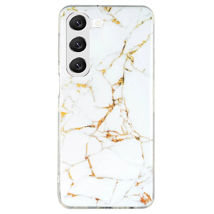 Samsung Galaxy S23 Plus Ivory Luxe Marble Case