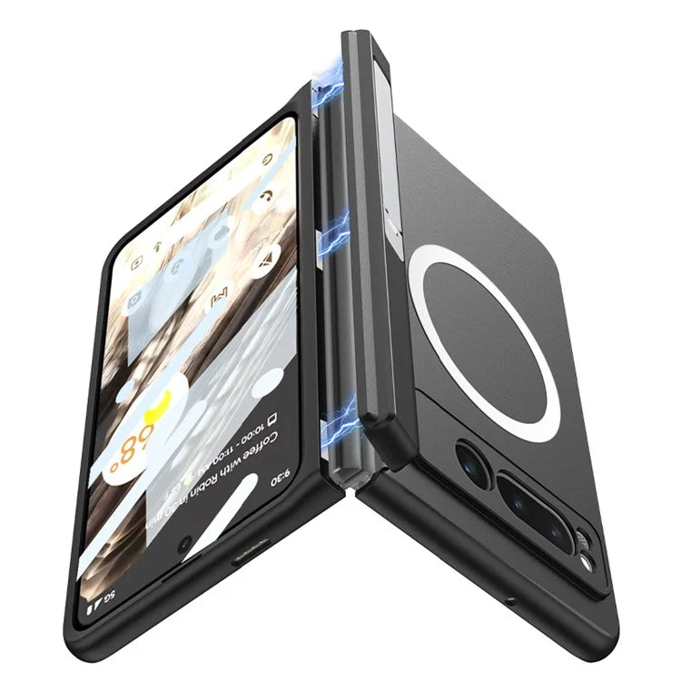 Pixel Fold Case Tempered Glass Kickstand MagSafe