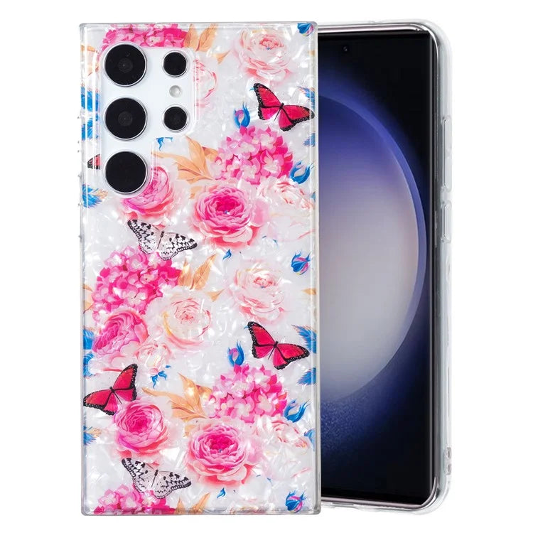 Samsung Galaxy S22 Ultra Blushfly Marble Case