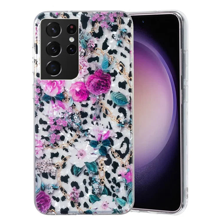Samsung Galaxy S21 Ultra Leoflare Marble Case