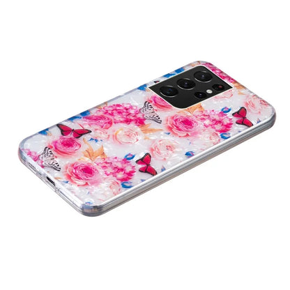 Samsung Galaxy S21 Ultra Blushfly Marble Case