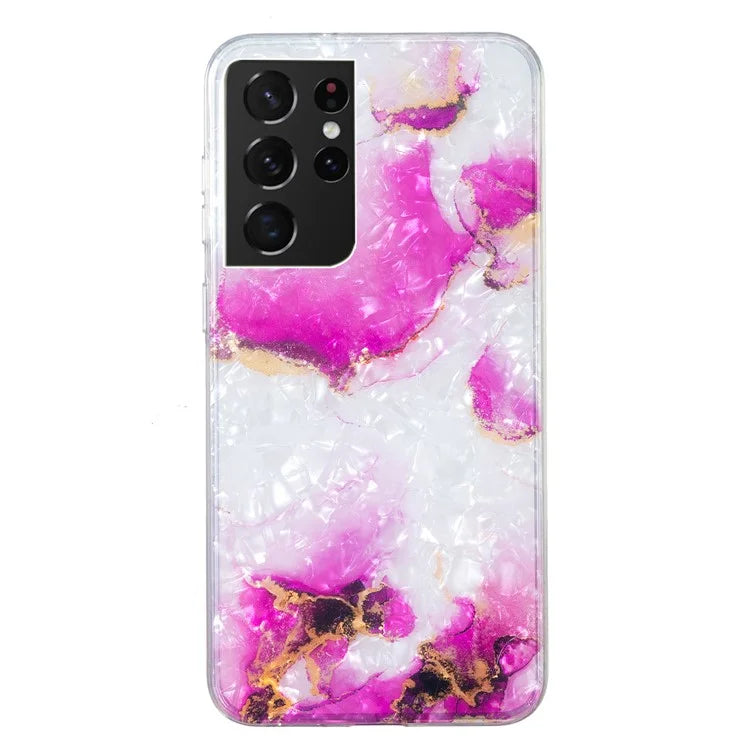 Samsung Galaxy S21 Ultra Rosabelle Marble Case