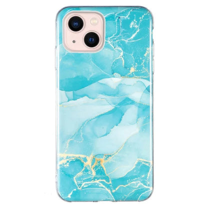 iPhone 14 Celestial Breeze Marble Case