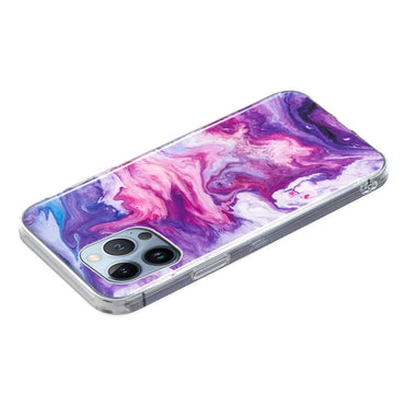 iPhone 15 Pro Mystic Aura Marble Case