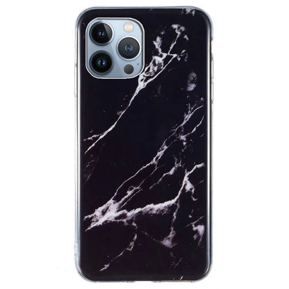 iPhone 13 Pro Midnight Stone Marble Case