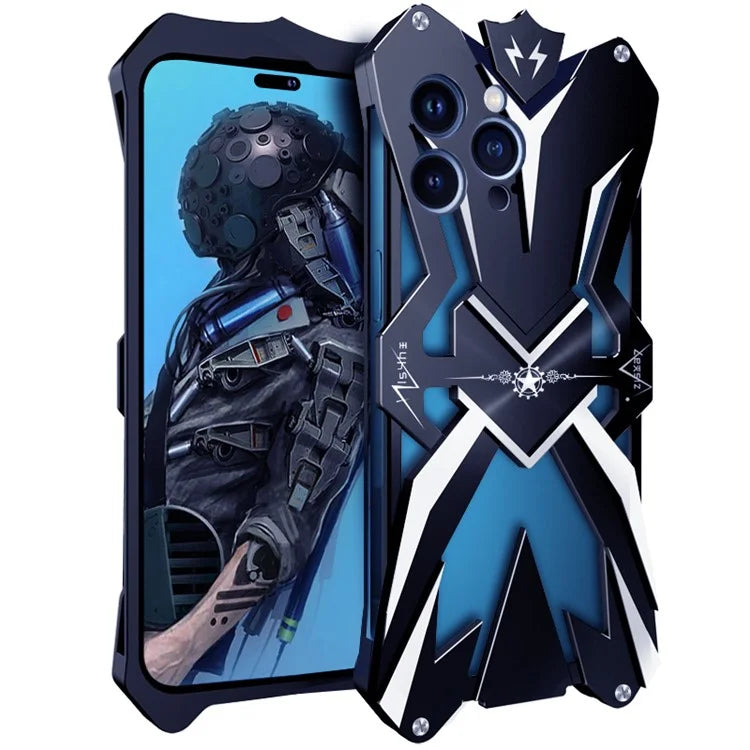 iPhone 15 Pro Max Shockproof Aluminum Case