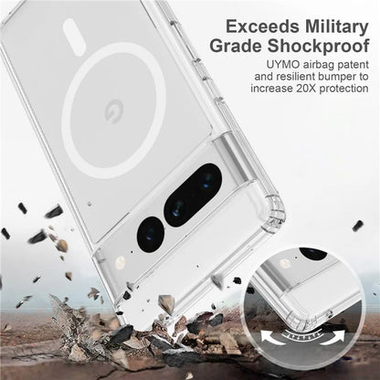 Pixel 7 Pro Case Clear Acrylic MagSafe