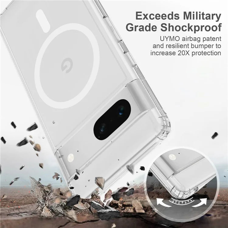 Pixel 7 Case Clear Acrylic MagSafe