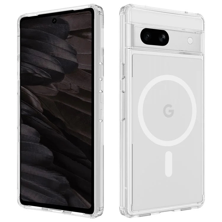 Pixel 7a Case Clear Acrylic MagSafe