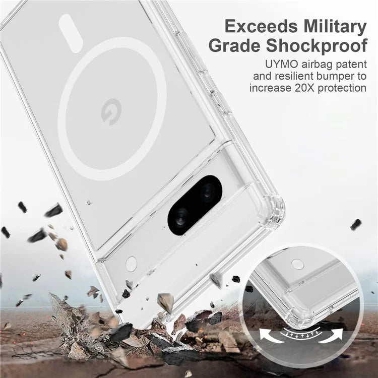 Pixel 7a Case Clear Acrylic MagSafe