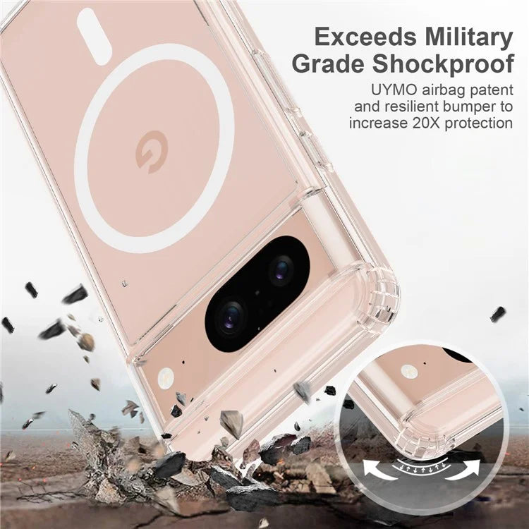 Pixel 8 Case Clear Acrylic MagSafe