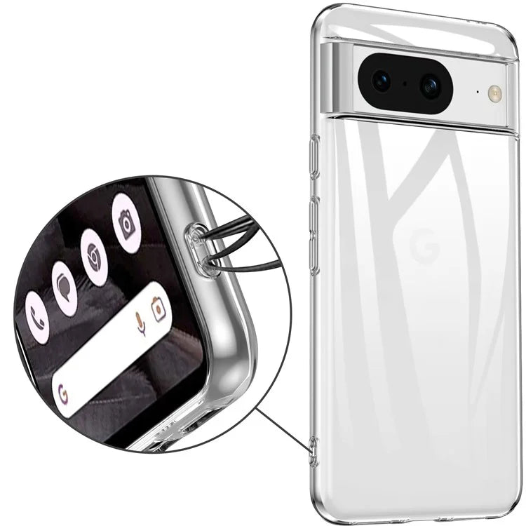 Pixel 8 Case Clear Transparent