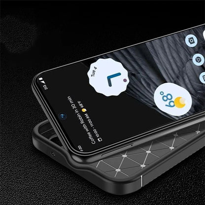Pixel 8a Case Carbon Fiber Texture