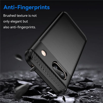 Pixel 8a Case Brushed Surface Carbon Fiber