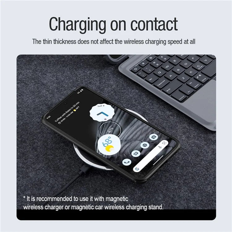 Pixel 8 Case NILLKIN Frosted Shield Pro MagSafe