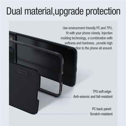 Pixel 8 Case NILLKIN Frosted Shield Pro MagSafe