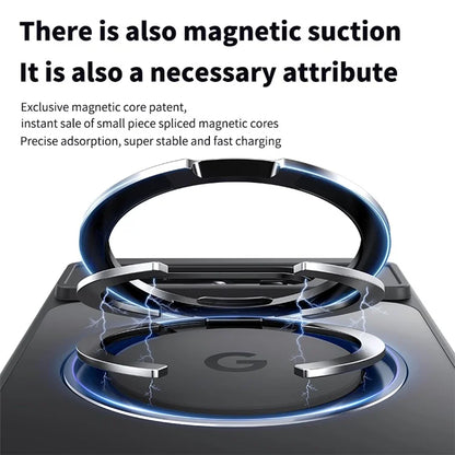 Pixel 8a Case Rotatable Magnetic Kickstand