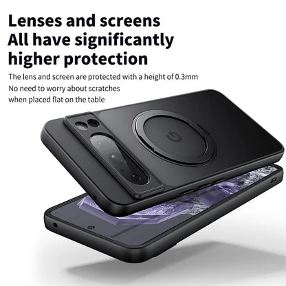 Pixel 8a Case Rotatable Magnetic Kickstand