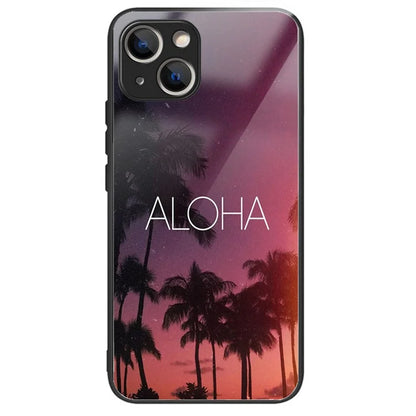 iPhone 15 Plus Case Tempered Glass ALOHA