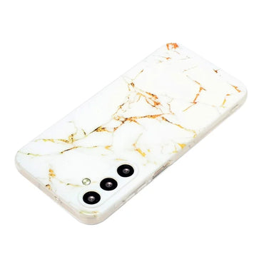 Samsung Galaxy S24 Ivory Luxe Marble Case