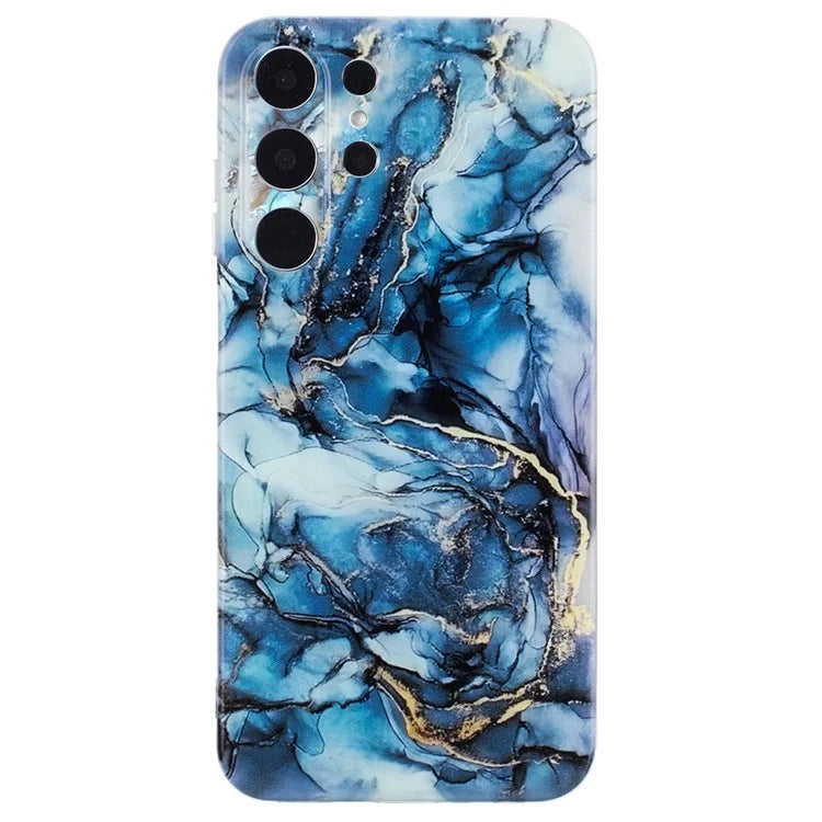 Samsung Galaxy S24 Ultra Noble Navy Marble Case