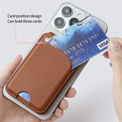 Built-In Stand Leather Magnetic Card Wallet 1.0