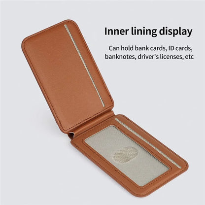 Built-In Stand Leather Magnetic Card Wallet 1.0