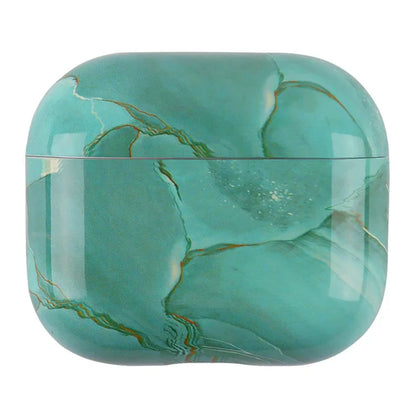 AirPods 4 Verdant Wave Marble Case