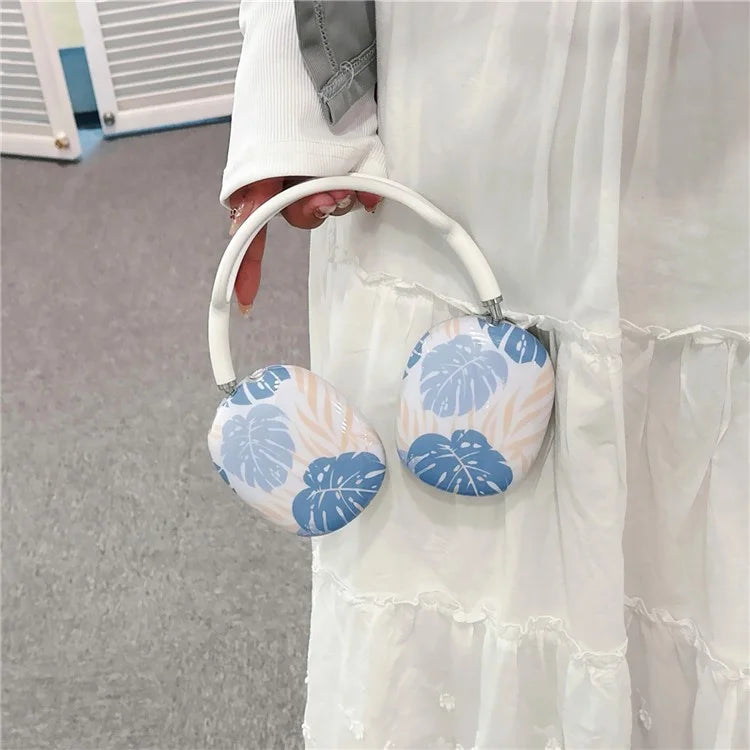AirPods Max Blue Leaf