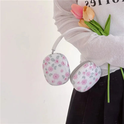 AirPods Max Pink Flower