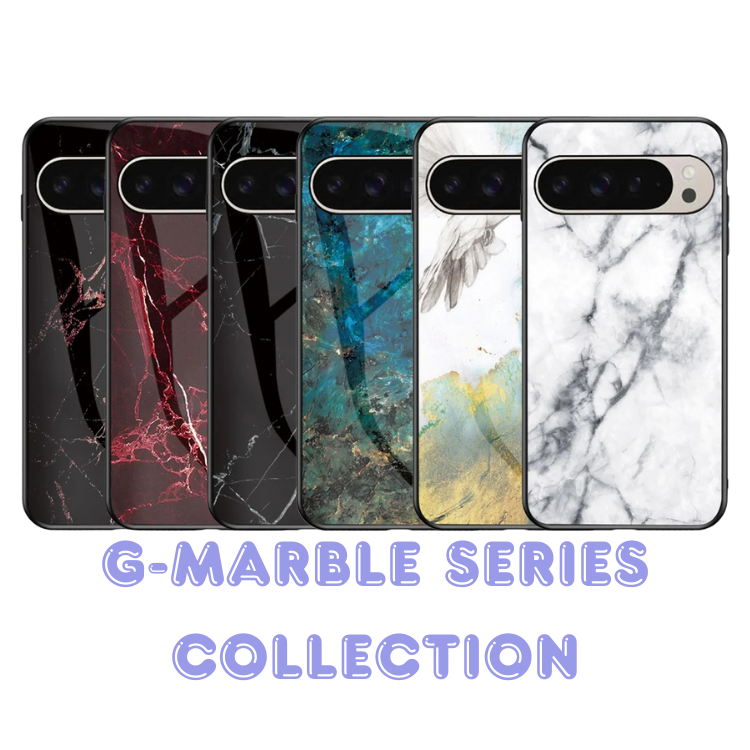 Pixel 9 Pro Case Emerald Marble